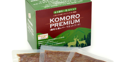 Komoro Premium 鹿肉＆鹿レバー ウエットフード（12個入） - 小諸